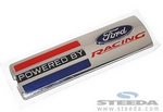 Ford Racing "Powered By Ford Racing" Fender Badge - Pair (79-15 All)